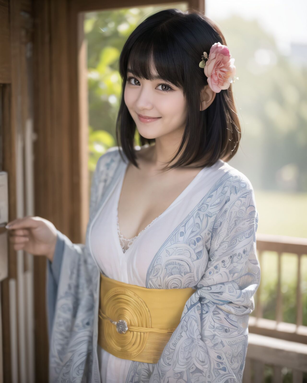 (A translucent beautiful attractive face and figure neat and clean pretty elementary school students young girl,18yo:1.6),(embarrassed smile:1.2),
(idol face:1.6),(beautiful medium breasts), She wears her hair in a youthful style and possesses a cute face, Though slightly embarrassed, (bridge of the nose, high nose:1.2), 
(4k, ultra high res, best quality, masterpiece:1.2), (photo realistic:1.4), (studio lighting),exceptionally detailed RAW color photo, professional-grade photograph,

(Photos for infantile tastes:1.6),
(Young girl standing, relaxing, sexy pose with knees open, childish body: 1.5),

**
(

1girl, cowboy shot, Outside, park, Japanese garden,
(She's in the middle of taking off her kimono, petit naked, semi-naked, petit nakedness, bra, panty, skirt, underwear, skirt lift, glasses, ass, panties, clothes lift, shirt, looking front, white shirt, standing, panties under pantyhose, bent over, legs,lovingly gaze,blush,looking at viewer:1.2),

(kimono:1.7), new year, kanzashi, wide sleeves, short hair with long locks, pink kimono, smile, red flower, cherry blossoms, kyoto, pink flower, long sleeves, (furisode:1.2), hair ornament, (japanese clothes), falling petals, falling leaves, branch, hair flower, open mouth, sakuramon, (floral print:1.4), looking at viewer, (happy new year photo:1.1), fur trim, chrysanthemum, black hair, chinese zodiac, flower, petals, parted bangs, dragonfly, standing, leaf,zentangle


:1.9),

**
BLAKE


(A 16-year-old fairy girl with an innocent subtle sunlight filtering through sheer curtains. A gentle, serene expression on her face, creating a homely, comforting atmosphere),

her innocent expression, gentle smile, shyness,

shy idol-like smile,

dark, deep blue-green eyes that radiate a pure brilliance,
silver hair, stylish short haircut, delicate hair flow,


a look into the camera, a look that meets the eye, embodying the wonder of a child,

close-up shots,
soft, natural poses, youthful and elegant shots,


a mischievous look, an ideal fusion of innocence and charm,
embodying the popular kawaii girl,
elements of Lolita fashion, fresh and pure poses, exuding natural charm,


emphasizing her cuteness from a low angle and bringing out the delicate texture of her hair and clothes.
Soft natural light casts a soft shadow, bringing out the contours of her youthful face.


making her stand out clearly.
The shallow depth of field of the 50mm f/1.2 lens creates beautiful depth of field blur with her face in focus.
High resolution, detailed graphics,
vibrant colors, professional quality,


ultra-high resolution, every detail is reproduced clearly, from the individual strands of hair to the intricate weave of the costume.
The vivid contrast of the professional-quality image brings the vivid colors to life.

(EasyNegativeV2: -1.5), (Worst Quality, Low Quality: -1.2),
(Mole: -1.1), (Skin Spot: -1.2), (Freckle: -1.3)
(Poor Hand: -5: -1.2), (Negative Hand: -1.1),

BLAKE

A high detail illustration of a young Japanese girl with a **shy yet curious expression**. 
Her expression should convey a sense of hesitant curiosity, as if she is trying to understand her own emotions of nervousness and excitement. Her cheeks should be flushed lightly, and her eyes should have a gentle sparkle, hinting at both her hesitation and her playful desire to show herself.

She wears a revealing summer dress with **lace details** that peek out, adding an element of innocent allure. Her hands should be placed near her neckline, **gently pulling the fabric aside as if to reveal more of her chest**, but with a sense of hesitation that conveys her mixed feelings. Her pose should be slightly twisted, suggesting vulnerability while also giving a hint of confidence as if she is trying to overcome her shyness.

The focus should be on her **facial expressions?soft, sparkling eyes, flushed cheeks, and a tiny, nervous smile** that shows her internal conflict between wanting to be daring and feeling hesitant. Her posture should feel both reserved and exploratory, making it appear that she is testing her own boundaries.

The illustration should be rendered in a **2.5D anime-inspired art style**, with bright and vibrant colors. The emphasis should be on capturing the moment of emotional conflict, balancing innocence with a daring, yet unsure charm. The setting should be simple, allowing the focus to remain on her actions and expressions, and ensuring that the sense of charm and playfulness is at the forefront.

BLAKE



A high detail illustration of a young Japanese girl with a shy yet funy expression, She should look as if she is caught in an emotional mix of nervousness and excitement, her cheeks flushed deeply, and her eyes wide with a hint of tears welling up, reflecting her vulnerability and hesitation. reflecting her playful desire to show herself, but now with an added layer of innocence and reluctance.

She has long black hair that falls past her shoulders and wears a slightly revealing summer dress. Her hands should be positioned near her chest, as if holding her dress up to cover herself, creating a sense of both self-consciousness and wanting to reveal. She should also be lifting the hem of her dress just enough , adding to the tension between innocence and boldness. Her body language should emphasize a mix of defensiveness and thrill, similar to someone caught between wanting to hide and wanting to be seen.

The illustration should focus on her **facial expressions?wide eyes with tears, flushed cheeks, and a slightly trembling, unsure smile**, capturing the tension between her desires and her hesitation. The anime-inspired art style should use bright, vibrant tones, bringing out her emotional conflict while keeping the overall atmosphere charming and a bit playful.


BLAKE

(EasyNegativeV2: -1.5), (Worst Quality, Low Quality: -1.2),(Mole: -1.1), (Skin Spot: -1.2), (Freckle: -1.3),(Poor Hand: -5: -1.2), (Negative Hand: -1.1),(closed eyes:-2),(bra:-1.7),(bra straps:-1.9),(upper body nakid),