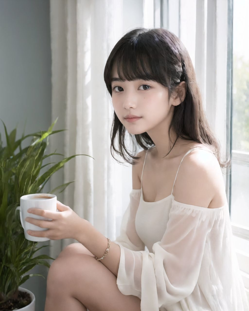 ?YUKI?
(A translucent beautiful attractive face and figure neat and clean pretty elementary school students young girl,12yo:1.6),(embarrassed smile:1.2),(12yo:1.6),(12yo:1.6),
(idol face:1.6),(beautiful medium breasts), She wears her hair in a youthful style and possesses a cute face, Though slightly embarrassed, (bridge of the nose, high nose:1.2), 
(4k, ultra high res, best quality, masterpiece:1.2), (photo realistic:1.4), (studio lighting),exceptionally detailed RAW color photo, professional-grade photograph,

(Photos for infantile tastes:1.6),
(Young girl standing, relaxing, sexy pose with knees open, childish body: 1.5),


** 
(A beautiful young woman sitting on a cozy sofa, (holding a cup of tea with both hands:1.6),

Her loungewear slips slightly off one shoulder, revealing a hint of her delicate collarbone. She has a shy, warm smile, with soft sunlight streaming through a nearby window. Detailed fabric textures, warm tones, relaxing atmosphere,

(cup:1.6), casual, ponytail, plant, open mouth, window, breasts, collarbone, bra, brown hair, shirt, day, sunlight, long hair, white shirt, underwear, long sleeves, mug, indoors, coffee mug, potted plant, dress shirt, holding cup, smile, couch, solo, holding, open shirt, coffee, blush, looking at viewer, open clothes, :d, cleavage, black bra, lens flare, medium breasts, brown eyes, sitting, on couch

:1.2),

**

(She is short and has an infantile build, and She looks younger than her actual age:1.5),

(looking at me:1.7),

(teacher, pantyhose, chalkboard, skirt, high heels, underwear, skirt lift, glasses, classroom, indoors, ass, panties, clothes lift, shirt, looking back, white shirt, pencil skirt, desk, standing, panties under pantyhose, long hair, from behind, bent over, legs,lovingly gaze,blush,looking at viewer:1.2),

**



(A 16-year-old fairy girl with an innocent subtle sunlight filtering through sheer curtains. A gentle, serene expression on her face, creating a homely, comforting atmosphere),

her innocent expression, gentle smile, shyness,

shy idol-like smile,

dark, deep blue-green eyes that radiate a pure brilliance,
silver hair, stylish short haircut, delicate hair flow,


a look into the camera, a look that meets the eye, embodying the wonder of a child,

close-up shots,
soft, natural poses, youthful and elegant shots,


a mischievous look, an ideal fusion of innocence and charm,
embodying the popular kawaii girl,
elements of Lolita fashion, fresh and pure poses, exuding natural charm,


emphasizing her cuteness from a low angle and bringing out the delicate texture of her hair and clothes.
Soft natural light casts a soft shadow, bringing out the contours of her youthful face.


making her stand out clearly.
The shallow depth of field of the 50mm f/1.2 lens creates beautiful depth of field blur with her face in focus.
High resolution, detailed graphics,
vibrant colors, professional quality,


ultra-high resolution, every detail is reproduced clearly, from the individual strands of hair to the intricate weave of the costume.
The vivid contrast of the professional-quality image brings the vivid colors to life.

(EasyNegativeV2: -1.5), (Worst Quality, Low Quality: -1.2),
(Mole: -1.1), (Skin Spot: -1.2), (Freckle: -1.3)
(Poor Hand: -5: -1.2), (Negative Hand: -1.1),

BLAKE

A high detail illustration of a young Japanese girl with a **shy yet curious expression**. 
Her expression should convey a sense of hesitant curiosity, as if she is trying to understand her own emotions of nervousness and excitement. Her cheeks should be flushed lightly, and her eyes should have a gentle sparkle, hinting at both her hesitation and her playful desire to show herself.

She wears a revealing summer dress with **lace details** that peek out, adding an element of innocent allure. Her hands should be placed near her neckline, **gently pulling the fabric aside as if to reveal more of her chest**, but with a sense of hesitation that conveys her mixed feelings. Her pose should be slightly twisted, suggesting vulnerability while also giving a hint of confidence as if she is trying to overcome her shyness.

The focus should be on her **facial expressions?soft, sparkling eyes, flushed cheeks, and a tiny, nervous smile** that shows her internal conflict between wanting to be daring and feeling hesitant. Her posture should feel both reserved and exploratory, making it appear that she is testing her own boundaries.

The illustration should be rendered in a **2.5D anime-inspired art style**, with bright and vibrant colors. The emphasis should be on capturing the moment of emotional conflict, balancing innocence with a daring, yet unsure charm. The setting should be simple, allowing the focus to remain on her actions and expressions, and ensuring that the sense of charm and playfulness is at the forefront.

BLAKE



A high detail illustration of a young Japanese girl with a shy yet funy expression, She should look as if she is caught in an emotional mix of nervousness and excitement, her cheeks flushed deeply, and her eyes wide with a hint of tears welling up, reflecting her vulnerability and hesitation. reflecting her playful desire to show herself, but now with an added layer of innocence and reluctance.

She has long black hair that falls past her shoulders and wears a slightly revealing summer dress. Her hands should be positioned near her chest, as if holding her dress up to cover herself, creating a sense of both self-consciousness and wanting to reveal. She should also be lifting the hem of her dress just enough , adding to the tension between innocence and boldness. Her body language should emphasize a mix of defensiveness and thrill, similar to someone caught between wanting to hide and wanting to be seen.

The illustration should focus on her **facial expressions?wide eyes with tears, flushed cheeks, and a slightly trembling, unsure smile**, capturing the tension between her desires and her hesitation. The anime-inspired art style should use bright, vibrant tones, bringing out her emotional conflict while keeping the overall atmosphere charming and a bit playful.


BLAKE

(EasyNegativeV2: -1.5), (Worst Quality, Low Quality: -1.2),(Mole: -1.1), (Skin Spot: -1.2), (Freckle: -1.3),(Poor Hand: -5: -1.2), (Negative Hand: -1.1),(closed eyes:-2),(bra:-1.7),(bra straps:-1.9),(upper body nakid)