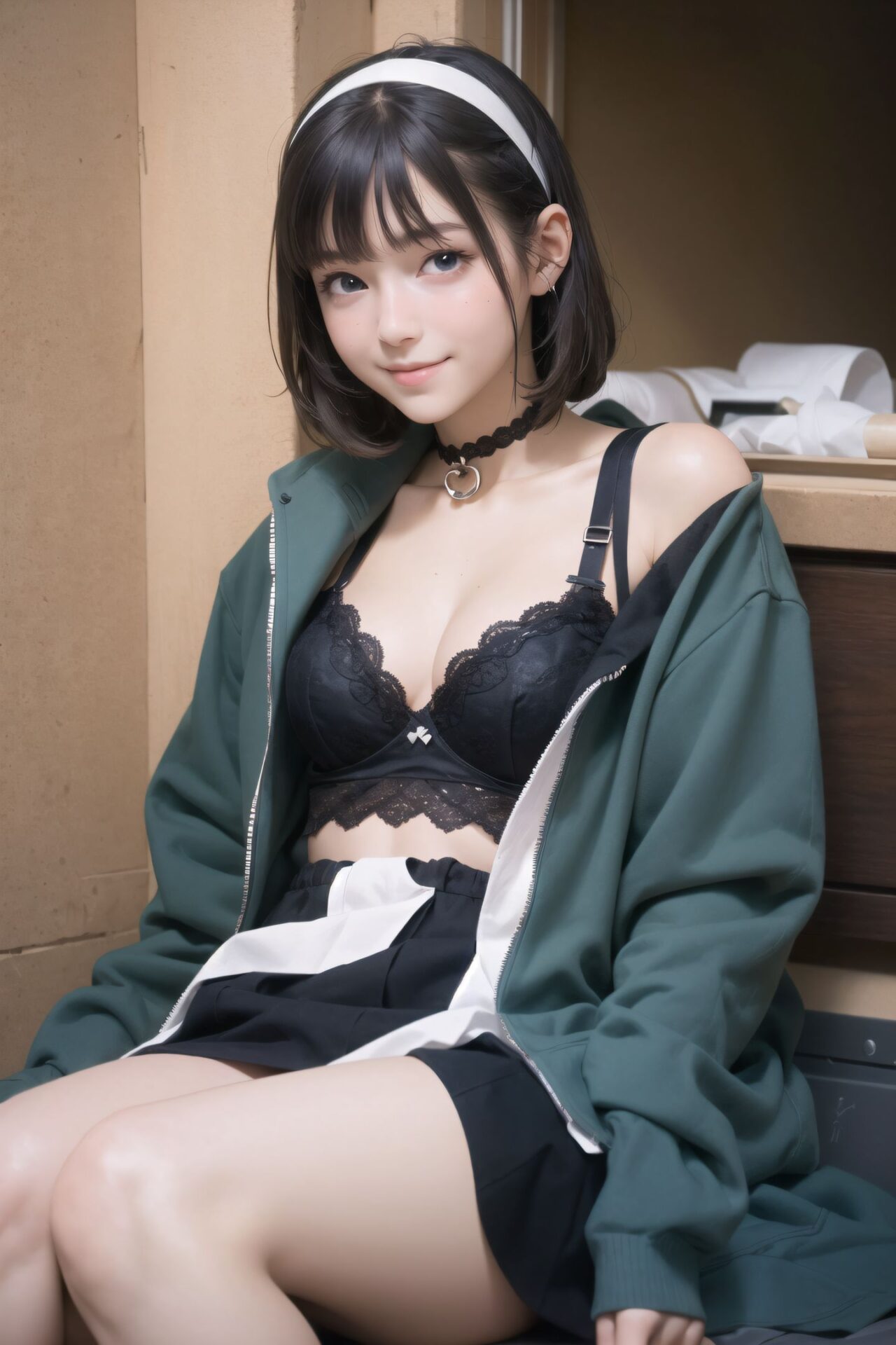 ?RUNA?

(masterpiece:1.3), (best quality:1.3),(photo-realistic:1.5),real person,
(cute girl:1.2),kawaii,idol face,(12 years old young girl:1.3),

BLAKE

Innocent pure and charming 16-year-old girl, 
Innocent, youthful expression, gentle smile, shy demeanour,

Embarrassed Idol smile,

dark deep Blue green eyes, shining with purity,
stylish short cut, delicate flow of hair, 

*
((
sheer hoodieCasual yet naughtyher hoodie let the outline of her chest show through,, 
see-through bra, almost invisible, made of clear mesh with minimal stitching,, 
(Lace bralette) peeking out from under a partially open blouse,, 
?Why is this happening? here? now?? Her breath is uneven, her hands fidgeting with her skirt hem. Her face is hidden behind her bangs. She trembles with each passing second.,, 
Empty toilet paper roll on a tilted dispenser in the last stall,, 


**zippered black velvet dress** with lace choker (resting chin on hand, silent but deadly),, 

):1.8),
*

Facing the camera, making eye contact, embodying childlike wonder, 

Soft, natural posture, youthful, graceful shot, 

flirtatious eyes expression,, an ideal blend of innocence and enchantment, 
Embodies the popular kawaii girl,
Elements of Lolita fashion, fresh and pure poses, exuding natural charm, 


The low angle emphasises her kawaii and highlights the fine textures of her hair and clothes, 
Natural light casts soft shadows and highlights the contours of her youthful face, 


Bringing her into sharp focus,
High resolution, detailed graphics, 
vivid colors, professional quality,


Ultra-high resolution, capturing every detail from individual strands of hair to the intricate fabrics of her costume,
Professional-grade clarity and contrast bring the vibrant colours to life,


(EasyNegativeV2:-1.5), (worst quality, low quality:-1.2),
(moles:-1.1),(spot on the skin:-1.2),(freckles:-1.3)
(bad-hands-5:-1.2), (negative_hand-neg:-1.1), 

BLAKE

beautiful detailed eyes,
(baby face:1.4),
(smile:1.4),blush,(soft and smooth skin:1.2),(oily skin:1.2),
(medium breasts:1.2),

(bangs cut, beautiful hair:1.6),braids,Headband Alice band,

concept art,
texture,Exquisite and beautiful backgrounds,
absolutely resolution, ultra detaile,intricate,
(8k:1.3),CG, unity , 2k wallpaper,absurdres,