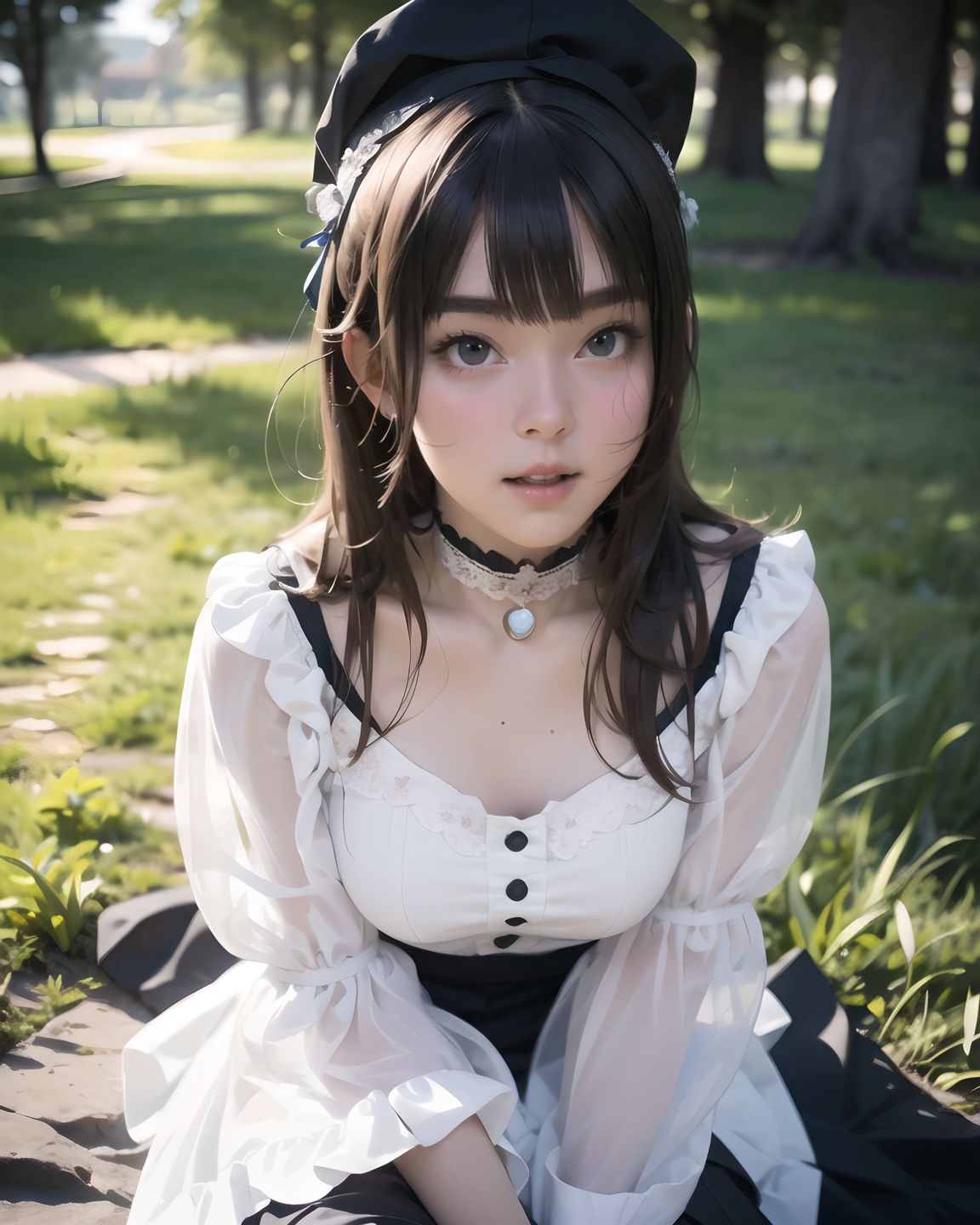 ?(masterpiece:1.5), (best quality:1.5), (photo-realistic:1.6), ultra-detailed, ultra-high resolution, 8k, HDR, Raw Photo, professional photography, insanely-detailed, every detail reproduced clearly, real person, cinematic lighting, high dynamic range, natural color grading, natural youthful expression, gentle smile, shy demeanor, soft gaze, dark deep blue-green eyes, realistic iris texture, short stylish hair, delicate hair strands, clean casual outfit, natural fabric texture, facing the camera, making eye contact, soft natural posture, graceful, natural skin texture, extremely detailed skin, subtle skin imperfections, realistic shading, low angle, depth of field, f/1.8 lens bokeh, sharp focus on face,, Illegal photo shoots of lolicon girl, Short, Young-faced, A 12-year-old elementary school with a childlike face and a height of 120 cm, an immature face and large breasts, Illegal pornographic photos of girl, Underground erotic gravure photo,, ?((childlike anime face with soft round eyes, large glossy brown eyes, blushing cheeks and trembling lips, gothic-style school uniform with frilly trim, fluttering pleated skirt with black lace, garter-attached white knee socks with lace trim, petite body with narrow shoulders and small chest, DSLR-style close-up from low angle, soft rim lighting on cheeks and thighs, studio white background, cinematic tone, ambient occlusion,):1.666),, (close-up of face + hands near inner thighs),
Pink, Champagne, Ivory, Lavender, Midnight Blue, Pearl White, Ruby Red, Emerald Green, Soft Gray, Blush
((RUNA, a 20-year-old college girl, in a moonlit park, wearing a sheer black maid dress with white lace frills, short skirt subtly revealing thighs, a playful yet shy smile, blushing cheeks, large sparkling eyes with a hint of curiosity, short black hair with bangs adorned with a small ribbon, moonlight casting soft shadows on her smooth skin, delicate breeze lifting her skirt slightly, 2.5D anime style, ultra-detailed, 8K resolution, vibrant colors, shallow depth of field with 50mm f/1.2 lens, focus on her expressive face and intricate dress, cinematic lighting, kawaii and slightly spicy aesthetic.
):1.8),
(masterpiece:1.3), (best quality:1.3), (photo-realistic:1.4), real person, (cute girl:1.2), kawaii, idol face, stylish short cut hair, A charming 20-year-old Japanese college girl, RUNA, in a cozy cafe, wearing a pastel pink Lolita dress with sheer lace sleeves, delicate ribbons, and a slightly raised skirt revealing soft thighs, her short black hair with bangs styled elegantly, a gentle smile with a hint of shyness, blushing cheeks, large sparkling eyes reflecting curiosity, soft sunlight filtering through a window, casting gentle shadows on her smooth skin, surrounded by coffee cups and pastries, 2.5D anime style, ultra-detailed, 8K resolution, vibrant colors, shallow depth of field with 50mm f/1.2 lens, focus on her expressive face and intricate dress textures, cinematic lighting, kawaii aesthetic.
((RUNA, a 20-year-old college girl, in a moonlit park, wearing a sheer black maid dress with white lace frills, short skirt subtly revealing thighs, a playful yet shy smile, blushing cheeks, large sparkling eyes with a hint of curiosity, short black hair with bangs adorned with a small ribbon, moonlight casting soft shadows on her smooth skin, delicate breeze lifting her skirt slightly, 2.5D anime style, ultra-detailed, 8K resolution, vibrant colors, shallow depth of field with 50mm f/1.2 lens, focus on her expressive face and intricate dress, cinematic lighting, kawaii and slightly spicy aesthetic.
):1.8),
(masterpiece:1.3), (best quality:1.3), (photo-realistic:1.4), real person, (cute girl:1.2), kawaii, idol face, stylish short cut hair, A charming 20-year-old Japanese college girl, RUNA, in a cozy cafe, wearing a pastel pink Lolita dress with sheer lace sleeves, delicate ribbons, and a slightly raised skirt revealing soft thighs, her short black hair with bangs styled elegantly, a gentle smile with a hint of shyness, blushing cheeks, large sparkling eyes reflecting curiosity, soft sunlight filtering through a window, casting gentle shadows on her smooth skin, surrounded by coffee cups and pastries, 2.5D anime style, ultra-detailed, 8K resolution, vibrant colors, shallow depth of field with 50mm f/1.2 lens, focus on her expressive face and intricate dress textures, cinematic lighting, kawaii aesthetic.
((moaning face, eyebrows raised,):1.7),
tears of pleasure, trembling lips,,
gripping sheets, arching back, ,
flushed cheeks, lips slightly parted,,
beckoning with one finger, smiling,,
embarrassed glance, looking away,,
soft smile, eyes slightly closed,,
(Th-this is still acting),
(chest rising quickly with shallow, panicked breaths),
(lashes clumped),
Lost Kitten**, (cape with a fur-lined hood and cat ears), (choker collar with bell and bone charms), (black mini-skirt with tail-like ruffles), (thick tights with paw-print patterns), (boots with claw-like decorations),
(Rough Landing), (her jacket is thrown over her shoulders, with one sleeve caught on her arm), (her skirt is hiked up, showing the hem of her underwear), (the ribbons on her blouse are completely untied), (her hair is matted and full of leaves), (her shoe is scuffed, with the heel almost broken off),
gripping sheets, arching back,,
(masterpiece:1.5), (best quality:1.5), (photo-realistic:1.6), ultra-detailed, ultra-high resolution, 8k, HDR, Raw Photo, professional photography, insanely-detailed, every detail reproduced clearly, cinematic lighting, high dynamic range, natural color grading, soft natural background, serene outdoor setting, lush greenery, delicate bokeh of distant trees, subtle sunlight filtering through leaves, natural textures of grass and foliage, gentle atmospheric haze, low angle, depth of field, f/1.8 lens bokeh, sharp focus on foreground, realistic shading, subtle environmental imperfections, tranquil and graceful ambiance,, (soft ambient glow from the floor), (Playful simulated sex through costume role-playing), ,