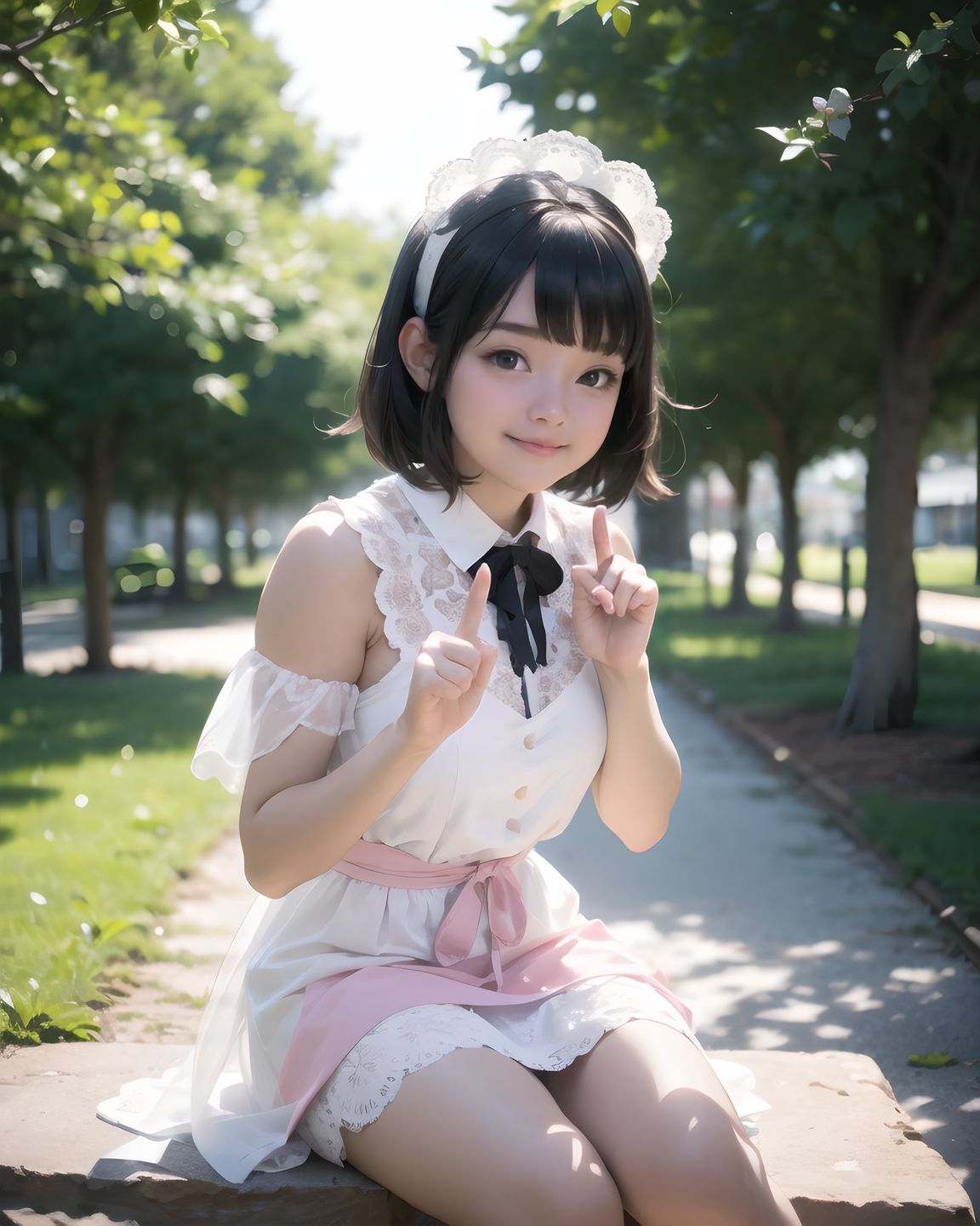 ?(masterpiece:1.5), (best quality:1.5), (photo-realistic:1.6), ultra-detailed, ultra-high resolution, 8k, HDR, Raw Photo, professional photography, insanely-detailed, every detail reproduced clearly, real person, cinematic lighting, high dynamic range, natural color grading, natural youthful expression, gentle smile, shy demeanor, soft gaze, dark deep blue-green eyes, realistic iris texture, short stylish hair, delicate hair strands, clean casual outfit, natural fabric texture, facing the camera, making eye contact, soft natural posture, graceful, natural skin texture, extremely detailed skin, subtle skin imperfections, realistic shading, low angle, depth of field, f/1.8 lens bokeh, sharp focus on face,, Illegal photo shoots of lolicon girl, Short, Young-faced, A 12-year-old elementary school with a childlike face and a height of 120 cm, an immature face and large breasts, Illegal pornographic photos of girl, Underground erotic gravure photo,, ?((childlike anime face with soft round eyes, large glossy brown eyes, blushing cheeks and trembling lips, gothic-style school uniform with frilly trim, fluttering pleated skirt with black lace, garter-attached white knee socks with lace trim, petite body with narrow shoulders and small chest, DSLR-style close-up from low angle, soft rim lighting on cheeks and thighs, studio white background, cinematic tone, ambient occlusion,):1.666),, (lashes clumped),
Pink, Champagne, Ivory, Lavender, Midnight Blue, Pearl White, Ruby Red, Emerald Green, Soft Gray, Blush
((RUNA, a 20-year-old college girl, in a moonlit park, wearing a sheer black maid dress with white lace frills, short skirt subtly revealing thighs, a playful yet shy smile, blushing cheeks, large sparkling eyes with a hint of curiosity, short black hair with bangs adorned with a small ribbon, moonlight casting soft shadows on her smooth skin, delicate breeze lifting her skirt slightly, 2.5D anime style, ultra-detailed, 8K resolution, vibrant colors, shallow depth of field with 50mm f/1.2 lens, focus on her expressive face and intricate dress, cinematic lighting, kawaii and slightly spicy aesthetic.
):1.8),
(masterpiece:1.3), (best quality:1.3), (photo-realistic:1.4), real person, (cute girl:1.2), kawaii, idol face, stylish short cut hair, A charming 20-year-old Japanese college girl, RUNA, in a cozy cafe, wearing a pastel pink Lolita dress with sheer lace sleeves, delicate ribbons, and a slightly raised skirt revealing soft thighs, her short black hair with bangs styled elegantly, a gentle smile with a hint of shyness, blushing cheeks, large sparkling eyes reflecting curiosity, soft sunlight filtering through a window, casting gentle shadows on her smooth skin, surrounded by coffee cups and pastries, 2.5D anime style, ultra-detailed, 8K resolution, vibrant colors, shallow depth of field with 50mm f/1.2 lens, focus on her expressive face and intricate dress textures, cinematic lighting, kawaii aesthetic.
((RUNA, a 20-year-old college girl, in a moonlit park, wearing a sheer black maid dress with white lace frills, short skirt subtly revealing thighs, a playful yet shy smile, blushing cheeks, large sparkling eyes with a hint of curiosity, short black hair with bangs adorned with a small ribbon, moonlight casting soft shadows on her smooth skin, delicate breeze lifting her skirt slightly, 2.5D anime style, ultra-detailed, 8K resolution, vibrant colors, shallow depth of field with 50mm f/1.2 lens, focus on her expressive face and intricate dress, cinematic lighting, kawaii and slightly spicy aesthetic.
):1.8),
(masterpiece:1.3), (best quality:1.3), (photo-realistic:1.4), real person, (cute girl:1.2), kawaii, idol face, stylish short cut hair, A charming 20-year-old Japanese college girl, RUNA, in a cozy cafe, wearing a pastel pink Lolita dress with sheer lace sleeves, delicate ribbons, and a slightly raised skirt revealing soft thighs, her short black hair with bangs styled elegantly, a gentle smile with a hint of shyness, blushing cheeks, large sparkling eyes reflecting curiosity, soft sunlight filtering through a window, casting gentle shadows on her smooth skin, surrounded by coffee cups and pastries, 2.5D anime style, ultra-detailed, 8K resolution, vibrant colors, shallow depth of field with 50mm f/1.2 lens, focus on her expressive face and intricate dress textures, cinematic lighting, kawaii aesthetic.
((beckoning with one finger, smiling,):1.7),
soft smile, eyes slightly closed,,
blushing, avoiding eye contact, ,
shy smile, covering mouth with hand,,
biting lower lip, seductive,,
soft smile, eyes slightly closed,,
shivering with pleasure, body trembling,,
(Th-this is still acting),
(lips glossy with saliva as she struggles to speak),
(trembling eye contact with slightly blurred pupils),
Pocket Watch Maid**, (striped maid outfit with a pocket watch chain charm), (an apron printed with clock numbers), (a gear-motif headband), (lace fingerless gloves and a pocket watch), (shoes with a pattern like ticking clocks),
(Moment of Truth), (the zipper on her dress is slightly undone, revealing her back), (her petticoat is visible, caught on the hem of her skirt), (her hair is pulled back messily with a broken hairpin), (a small cut on her leg has a thin line of dried blood), (one of her heels is gone, and she walks on her toes),
tears of pleasure, trembling lips,,
(masterpiece:1.5), (best quality:1.5), (photo-realistic:1.6), ultra-detailed, ultra-high resolution, 8k, HDR, Raw Photo, professional photography, insanely-detailed, every detail reproduced clearly, cinematic lighting, high dynamic range, natural color grading, soft natural background, serene outdoor setting, lush greenery, delicate bokeh of distant trees, subtle sunlight filtering through leaves, natural textures of grass and foliage, gentle atmospheric haze, low angle, depth of field, f/1.8 lens bokeh, sharp focus on foreground, realistic shading, subtle environmental imperfections, tranquil and graceful ambiance,, (intensifying the blush and gloss of her shame), (performance-based humiliation laced with real emotion),,