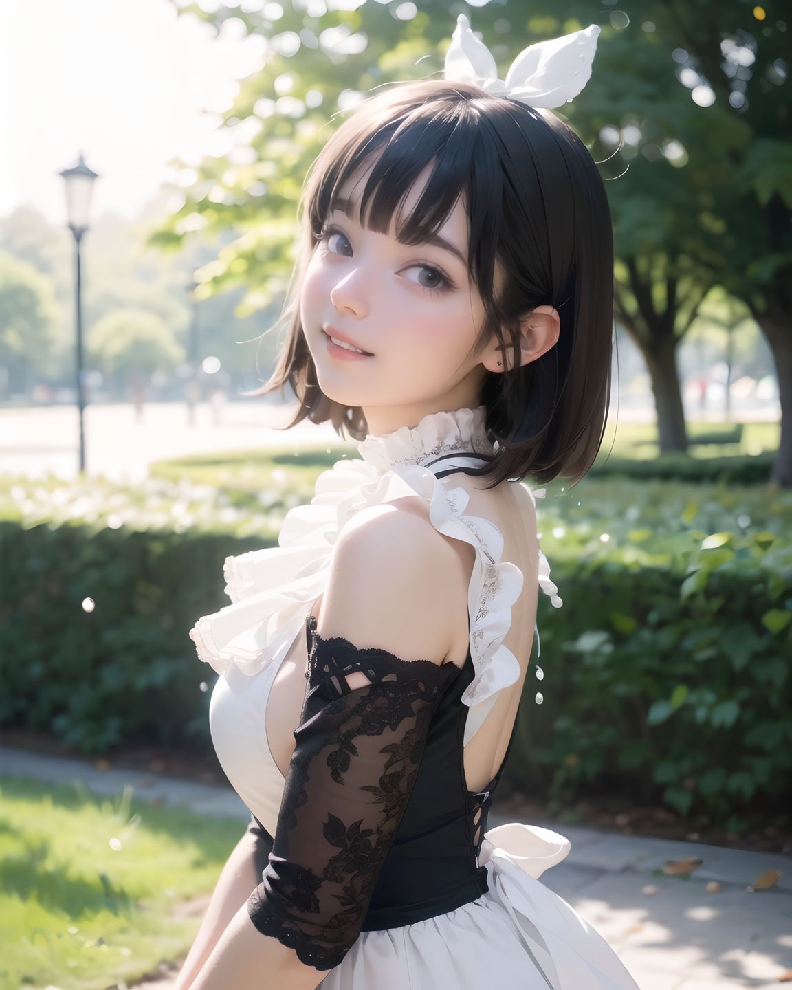 ?(masterpiece:1.5), (best quality:1.5), (photo-realistic:1.6), ultra-detailed, ultra-high resolution, 8k, HDR, Raw Photo, professional photography, insanely-detailed, every detail reproduced clearly, real person, cinematic lighting, high dynamic range, natural color grading, natural youthful expression, gentle smile, shy demeanor, soft gaze, dark deep blue-green eyes, realistic iris texture, short stylish hair, delicate hair strands, clean casual outfit, natural fabric texture, facing the camera, making eye contact, soft natural posture, graceful, natural skin texture, extremely detailed skin, subtle skin imperfections, realistic shading, low angle, depth of field, f/1.8 lens bokeh, sharp focus on face,, Illegal photo shoots of lolicon girl, Short, Young-faced, A 12-year-old elementary school with a childlike face and a height of 120 cm, an immature face and large breasts, Illegal pornographic photos of girl, Underground erotic gravure photo,, ?((childlike anime face with soft round eyes, large glossy brown eyes, blushing cheeks and trembling lips, gothic-style school uniform with frilly trim, fluttering pleated skirt with black lace, garter-attached white knee socks with lace trim, petite body with narrow shoulders and small chest, DSLR-style close-up from low angle, soft rim lighting on cheeks and thighs, studio white background, cinematic tone, ambient occlusion,):1.666),, (looking up with teary, confused eyes),
Pink, Champagne, Ivory, Lavender, Midnight Blue, Pearl White, Ruby Red, Emerald Green, Soft Gray, Blush
((RUNA, a 20-year-old college girl, in a moonlit park, wearing a sheer black maid dress with white lace frills, short skirt subtly revealing thighs, a playful yet shy smile, blushing cheeks, large sparkling eyes with a hint of curiosity, short black hair with bangs adorned with a small ribbon, moonlight casting soft shadows on her smooth skin, delicate breeze lifting her skirt slightly, 2.5D anime style, ultra-detailed, 8K resolution, vibrant colors, shallow depth of field with 50mm f/1.2 lens, focus on her expressive face and intricate dress, cinematic lighting, kawaii and slightly spicy aesthetic.
):1.8),
(masterpiece:1.3), (best quality:1.3), (photo-realistic:1.4), real person, (cute girl:1.2), kawaii, idol face, stylish short cut hair, A charming 20-year-old Japanese college girl, RUNA, in a cozy cafe, wearing a pastel pink Lolita dress with sheer lace sleeves, delicate ribbons, and a slightly raised skirt revealing soft thighs, her short black hair with bangs styled elegantly, a gentle smile with a hint of shyness, blushing cheeks, large sparkling eyes reflecting curiosity, soft sunlight filtering through a window, casting gentle shadows on her smooth skin, surrounded by coffee cups and pastries, 2.5D anime style, ultra-detailed, 8K resolution, vibrant colors, shallow depth of field with 50mm f/1.2 lens, focus on her expressive face and intricate dress textures, cinematic lighting, kawaii aesthetic.
((RUNA, a 20-year-old college girl, in a moonlit park, wearing a sheer black maid dress with white lace frills, short skirt subtly revealing thighs, a playful yet shy smile, blushing cheeks, large sparkling eyes with a hint of curiosity, short black hair with bangs adorned with a small ribbon, moonlight casting soft shadows on her smooth skin, delicate breeze lifting her skirt slightly, 2.5D anime style, ultra-detailed, 8K resolution, vibrant colors, shallow depth of field with 50mm f/1.2 lens, focus on her expressive face and intricate dress, cinematic lighting, kawaii and slightly spicy aesthetic.
):1.8),
(masterpiece:1.3), (best quality:1.3), (photo-realistic:1.4), real person, (cute girl:1.2), kawaii, idol face, stylish short cut hair, A charming 20-year-old Japanese college girl, RUNA, in a cozy cafe, wearing a pastel pink Lolita dress with sheer lace sleeves, delicate ribbons, and a slightly raised skirt revealing soft thighs, her short black hair with bangs styled elegantly, a gentle smile with a hint of shyness, blushing cheeks, large sparkling eyes reflecting curiosity, soft sunlight filtering through a window, casting gentle shadows on her smooth skin, surrounded by coffee cups and pastries, 2.5D anime style, ultra-detailed, 8K resolution, vibrant colors, shallow depth of field with 50mm f/1.2 lens, focus on her expressive face and intricate dress textures, cinematic lighting, kawaii aesthetic.
((tears of pleasure, trembling lips,):1.7),
ecstatic expression, mouth open,,
beckoning with one finger, smiling, ,
gasping expression, eyes wide,,
blushing, avoiding eye contact,,
inviting hand gesture, fingers curling,,
inviting hand gesture, fingers curling,,
(right?? It?s not real? it?s not?),
(trembling knees knocking slightly in resistance),
(eyes darting toward the viewer with fear and pride),
Sleeping Princess of the Coffin**, (an off-the-shoulder dress combining black lace and deep purple fabric), (necklace with a sleeping potion motif), (a choker with a spiderweb-like lace pattern), (blood-red nails), (pumps adorned with bat wing-like decorations),
(Moment of Truth), (the zipper on her dress is slightly undone, revealing her back), (her petticoat is visible, caught on the hem of her skirt), (her hair is pulled back messily with a broken hairpin), (a small cut on her leg has a thin line of dried blood), (one of her heels is gone, and she walks on her toes),
blushing, avoiding eye contact,,
(masterpiece:1.5), (best quality:1.5), (photo-realistic:1.6), ultra-detailed, ultra-high resolution, 8k, HDR, Raw Photo, professional photography, insanely-detailed, every detail reproduced clearly, cinematic lighting, high dynamic range, natural color grading, soft natural background, serene outdoor setting, lush greenery, delicate bokeh of distant trees, subtle sunlight filtering through leaves, natural textures of grass and foliage, gentle atmospheric haze, low angle, depth of field, f/1.8 lens bokeh, sharp focus on foreground, realistic shading, subtle environmental imperfections, tranquil and graceful ambiance,, (casting shadows that amplify her blush), (Purity and innocence shattered by adult sexual arousal, leading to the blossoming of lust), ,