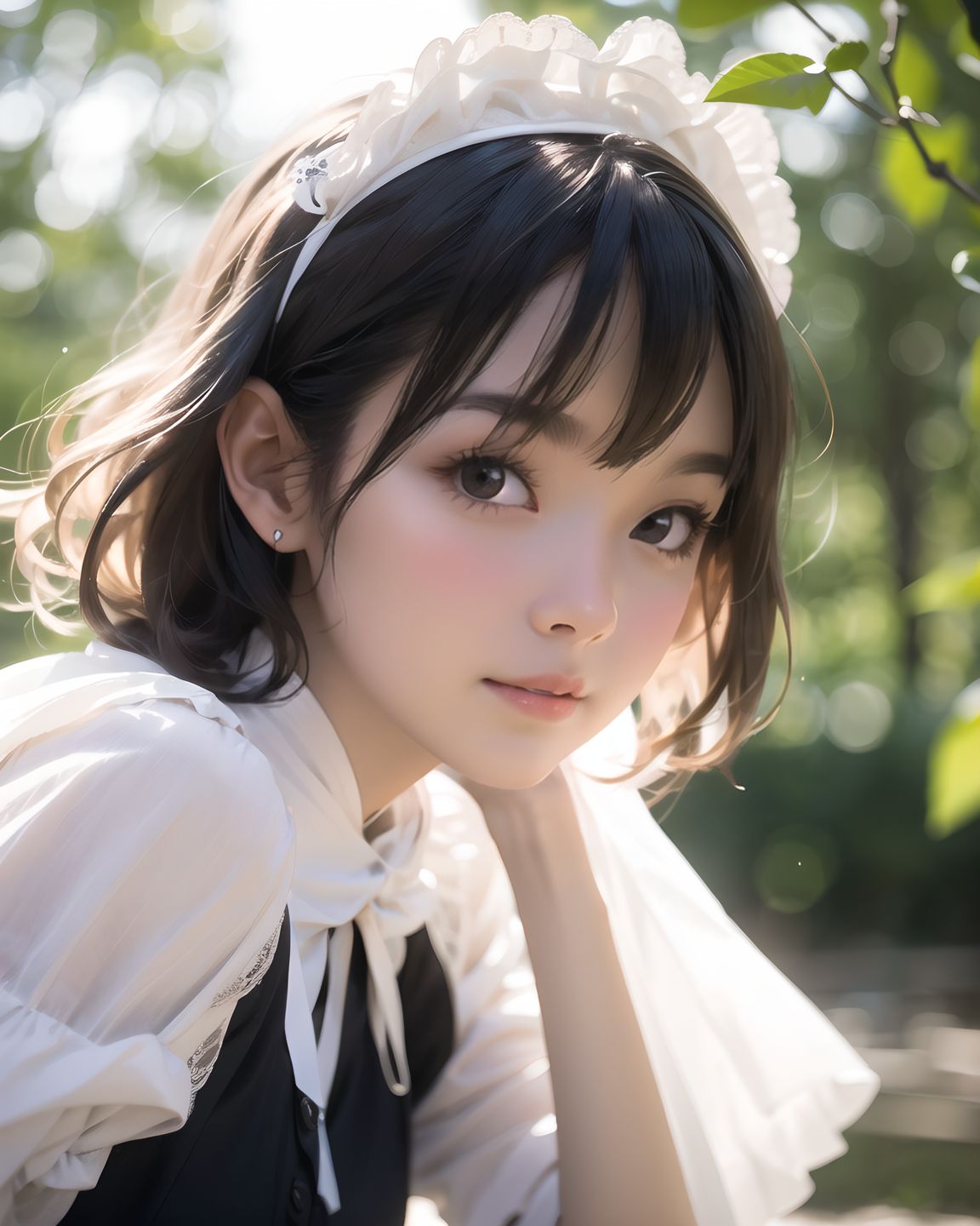 ?(masterpiece:1.5), (best quality:1.5), (photo-realistic:1.6), ultra-detailed, ultra-high resolution, 8k, HDR, Raw Photo, professional photography, insanely-detailed, every detail reproduced clearly, real person, cinematic lighting, high dynamic range, natural color grading, natural youthful expression, gentle smile, shy demeanor, soft gaze, dark deep blue-green eyes, realistic iris texture, short stylish hair, delicate hair strands, clean casual outfit, natural fabric texture, facing the camera, making eye contact, soft natural posture, graceful, natural skin texture, extremely detailed skin, subtle skin imperfections, realistic shading, low angle, depth of field, f/1.8 lens bokeh, sharp focus on face,, Illegal photo shoots of lolicon girl, Short, Young-faced, A 12-year-old elementary school with a childlike face and a height of 120 cm, an immature face and large breasts, Illegal pornographic photos of girl, Underground erotic gravure photo,, ?((childlike anime face with soft round eyes, large glossy brown eyes, blushing cheeks and trembling lips, gothic-style school uniform with frilly trim, fluttering pleated skirt with black lace, garter-attached white knee socks with lace trim, petite body with narrow shoulders and small chest, DSLR-style close-up from low angle, soft rim lighting on cheeks and thighs, studio white background, cinematic tone, ambient occlusion,):1.666),, (eyes closed tightly in shame),
Pink, Champagne, Ivory, Lavender, Midnight Blue, Pearl White, Ruby Red, Emerald Green, Soft Gray, Blush
((RUNA, a 20-year-old college girl, in a moonlit park, wearing a sheer black maid dress with white lace frills, short skirt subtly revealing thighs, a playful yet shy smile, blushing cheeks, large sparkling eyes with a hint of curiosity, short black hair with bangs adorned with a small ribbon, moonlight casting soft shadows on her smooth skin, delicate breeze lifting her skirt slightly, 2.5D anime style, ultra-detailed, 8K resolution, vibrant colors, shallow depth of field with 50mm f/1.2 lens, focus on her expressive face and intricate dress, cinematic lighting, kawaii and slightly spicy aesthetic.
):1.8),
(masterpiece:1.3), (best quality:1.3), (photo-realistic:1.4), real person, (cute girl:1.2), kawaii, idol face, stylish short cut hair, A charming 20-year-old Japanese college girl, RUNA, in a cozy cafe, wearing a pastel pink Lolita dress with sheer lace sleeves, delicate ribbons, and a slightly raised skirt revealing soft thighs, her short black hair with bangs styled elegantly, a gentle smile with a hint of shyness, blushing cheeks, large sparkling eyes reflecting curiosity, soft sunlight filtering through a window, casting gentle shadows on her smooth skin, surrounded by coffee cups and pastries, 2.5D anime style, ultra-detailed, 8K resolution, vibrant colors, shallow depth of field with 50mm f/1.2 lens, focus on her expressive face and intricate dress textures, cinematic lighting, kawaii aesthetic.
((RUNA, a 20-year-old college girl, in a moonlit park, wearing a sheer black maid dress with white lace frills, short skirt subtly revealing thighs, a playful yet shy smile, blushing cheeks, large sparkling eyes with a hint of curiosity, short black hair with bangs adorned with a small ribbon, moonlight casting soft shadows on her smooth skin, delicate breeze lifting her skirt slightly, 2.5D anime style, ultra-detailed, 8K resolution, vibrant colors, shallow depth of field with 50mm f/1.2 lens, focus on her expressive face and intricate dress, cinematic lighting, kawaii and slightly spicy aesthetic.
):1.8),
(masterpiece:1.3), (best quality:1.3), (photo-realistic:1.4), real person, (cute girl:1.2), kawaii, idol face, stylish short cut hair, A charming 20-year-old Japanese college girl, RUNA, in a cozy cafe, wearing a pastel pink Lolita dress with sheer lace sleeves, delicate ribbons, and a slightly raised skirt revealing soft thighs, her short black hair with bangs styled elegantly, a gentle smile with a hint of shyness, blushing cheeks, large sparkling eyes reflecting curiosity, soft sunlight filtering through a window, casting gentle shadows on her smooth skin, surrounded by coffee cups and pastries, 2.5D anime style, ultra-detailed, 8K resolution, vibrant colors, shallow depth of field with 50mm f/1.2 lens, focus on her expressive face and intricate dress textures, cinematic lighting, kawaii aesthetic.
((flushed cheeks, lips slightly parted,):1.7),
beckoning with one finger, smiling,,
tears of pleasure, trembling lips, ,
shy smile, covering mouth with hand,,
licking lips, intense gaze,,
embarrassed glance, looking away,,
biting lower lip, seductive,,
(Even if it?s fake),
(cheeks glowing with near-transparent blush),
(looking up with teary, confused eyes),
Secret Garden**, (off-shoulder blouse with layers of floral lace), (green tiered skirt embroidered with a vine pattern), (flower crown that looks like real plants), (a bracelet that appears to have vines wrapped around the arm), (sandals with leaf decorations),
(Sudden Impact), (the buttons on her cuff are straining and almost undone), (her collar is twisted as if she just spun around quickly), (her skirt has a fresh rip in the fabric at the seam), (her shoelaces are half-untied and drag on the ground), (a ribbon is loose on her hair, slipping down the side of her face),
ecstatic expression, mouth open,,
(masterpiece:1.5), (best quality:1.5), (photo-realistic:1.6), ultra-detailed, ultra-high resolution, 8k, HDR, Raw Photo, professional photography, insanely-detailed, every detail reproduced clearly, cinematic lighting, high dynamic range, natural color grading, soft natural background, serene outdoor setting, lush greenery, delicate bokeh of distant trees, subtle sunlight filtering through leaves, natural textures of grass and foliage, gentle atmospheric haze, low angle, depth of field, f/1.8 lens bokeh, sharp focus on foreground, realistic shading, subtle environmental imperfections, tranquil and graceful ambiance,, (soft rim light outlining her thighs and cheeks), (experimental scene exploring power and consent),,