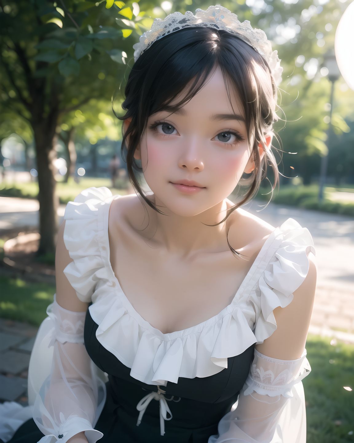 ?(masterpiece:1.5), (best quality:1.5), (photo-realistic:1.6), ultra-detailed, ultra-high resolution, 8k, HDR, Raw Photo, professional photography, insanely-detailed, every detail reproduced clearly, real person, cinematic lighting, high dynamic range, natural color grading, natural youthful expression, gentle smile, shy demeanor, soft gaze, dark deep blue-green eyes, realistic iris texture, short stylish hair, delicate hair strands, clean casual outfit, natural fabric texture, facing the camera, making eye contact, soft natural posture, graceful, natural skin texture, extremely detailed skin, subtle skin imperfections, realistic shading, low angle, depth of field, f/1.8 lens bokeh, sharp focus on face,, Illegal photo shoots of lolicon girl, Short, Young-faced, A 12-year-old elementary school with a childlike face and a height of 120 cm, an immature face and large breasts, Illegal pornographic photos of girl, Underground erotic gravure photo,, ?((childlike anime face with soft round eyes, large glossy brown eyes, blushing cheeks and trembling lips, gothic-style school uniform with frilly trim, fluttering pleated skirt with black lace, garter-attached white knee socks with lace trim, petite body with narrow shoulders and small chest, DSLR-style close-up from low angle, soft rim lighting on cheeks and thighs, studio white background, cinematic tone, ambient occlusion,):1.666),, (ribbon half-undone or askew from motion),
Pink, Champagne, Ivory, Lavender, Midnight Blue, Pearl White, Ruby Red, Emerald Green, Soft Gray, Blush
((RUNA, a 20-year-old college girl, in a moonlit park, wearing a sheer black maid dress with white lace frills, short skirt subtly revealing thighs, a playful yet shy smile, blushing cheeks, large sparkling eyes with a hint of curiosity, short black hair with bangs adorned with a small ribbon, moonlight casting soft shadows on her smooth skin, delicate breeze lifting her skirt slightly, 2.5D anime style, ultra-detailed, 8K resolution, vibrant colors, shallow depth of field with 50mm f/1.2 lens, focus on her expressive face and intricate dress, cinematic lighting, kawaii and slightly spicy aesthetic.
):1.8),
(masterpiece:1.3), (best quality:1.3), (photo-realistic:1.4), real person, (cute girl:1.2), kawaii, idol face, stylish short cut hair, A charming 20-year-old Japanese college girl, RUNA, in a cozy cafe, wearing a pastel pink Lolita dress with sheer lace sleeves, delicate ribbons, and a slightly raised skirt revealing soft thighs, her short black hair with bangs styled elegantly, a gentle smile with a hint of shyness, blushing cheeks, large sparkling eyes reflecting curiosity, soft sunlight filtering through a window, casting gentle shadows on her smooth skin, surrounded by coffee cups and pastries, 2.5D anime style, ultra-detailed, 8K resolution, vibrant colors, shallow depth of field with 50mm f/1.2 lens, focus on her expressive face and intricate dress textures, cinematic lighting, kawaii aesthetic.
((RUNA, a 20-year-old college girl, in a moonlit park, wearing a sheer black maid dress with white lace frills, short skirt subtly revealing thighs, a playful yet shy smile, blushing cheeks, large sparkling eyes with a hint of curiosity, short black hair with bangs adorned with a small ribbon, moonlight casting soft shadows on her smooth skin, delicate breeze lifting her skirt slightly, 2.5D anime style, ultra-detailed, 8K resolution, vibrant colors, shallow depth of field with 50mm f/1.2 lens, focus on her expressive face and intricate dress, cinematic lighting, kawaii and slightly spicy aesthetic.
):1.8),
(masterpiece:1.3), (best quality:1.3), (photo-realistic:1.4), real person, (cute girl:1.2), kawaii, idol face, stylish short cut hair, A charming 20-year-old Japanese college girl, RUNA, in a cozy cafe, wearing a pastel pink Lolita dress with sheer lace sleeves, delicate ribbons, and a slightly raised skirt revealing soft thighs, her short black hair with bangs styled elegantly, a gentle smile with a hint of shyness, blushing cheeks, large sparkling eyes reflecting curiosity, soft sunlight filtering through a window, casting gentle shadows on her smooth skin, surrounded by coffee cups and pastries, 2.5D anime style, ultra-detailed, 8K resolution, vibrant colors, shallow depth of field with 50mm f/1.2 lens, focus on her expressive face and intricate dress textures, cinematic lighting, kawaii aesthetic.
((flushed cheeks, lips slightly parted,):1.7),
inviting hand gesture, fingers curling,,
blushing, avoiding eye contact, ,
blushing, avoiding eye contact,,
biting lower lip, seductive,,
soft smile, eyes slightly closed,,
tears of pleasure, trembling lips,,
(right?? It?s not real? it?s not?),
(lips glossy with saliva as she struggles to speak),
(looking up with teary, confused eyes),
Snow Queen**, (a dazzling white satin cape with silver snowflake embroidery), (an A-line skirt with translucent sequins at the hem), (a tiara with ice-like rhinestones), (a muff made of fur and lace), (white boots that evoke the image of snow),
(Rough Landing), (her jacket is thrown over her shoulders, with one sleeve caught on her arm), (her skirt is hiked up, showing the hem of her underwear), (the ribbons on her blouse are completely untied), (her hair is matted and full of leaves), (her shoe is scuffed, with the heel almost broken off),
shivering with pleasure, body trembling,,
(masterpiece:1.5), (best quality:1.5), (photo-realistic:1.6), ultra-detailed, ultra-high resolution, 8k, HDR, Raw Photo, professional photography, insanely-detailed, every detail reproduced clearly, cinematic lighting, high dynamic range, natural color grading, soft natural background, serene outdoor setting, lush greenery, delicate bokeh of distant trees, subtle sunlight filtering through leaves, natural textures of grass and foliage, gentle atmospheric haze, low angle, depth of field, f/1.8 lens bokeh, sharp focus on foreground, realistic shading, subtle environmental imperfections, tranquil and graceful ambiance,, (adding a glow of fragile tension), (feigned innocence crumbling under observation),,