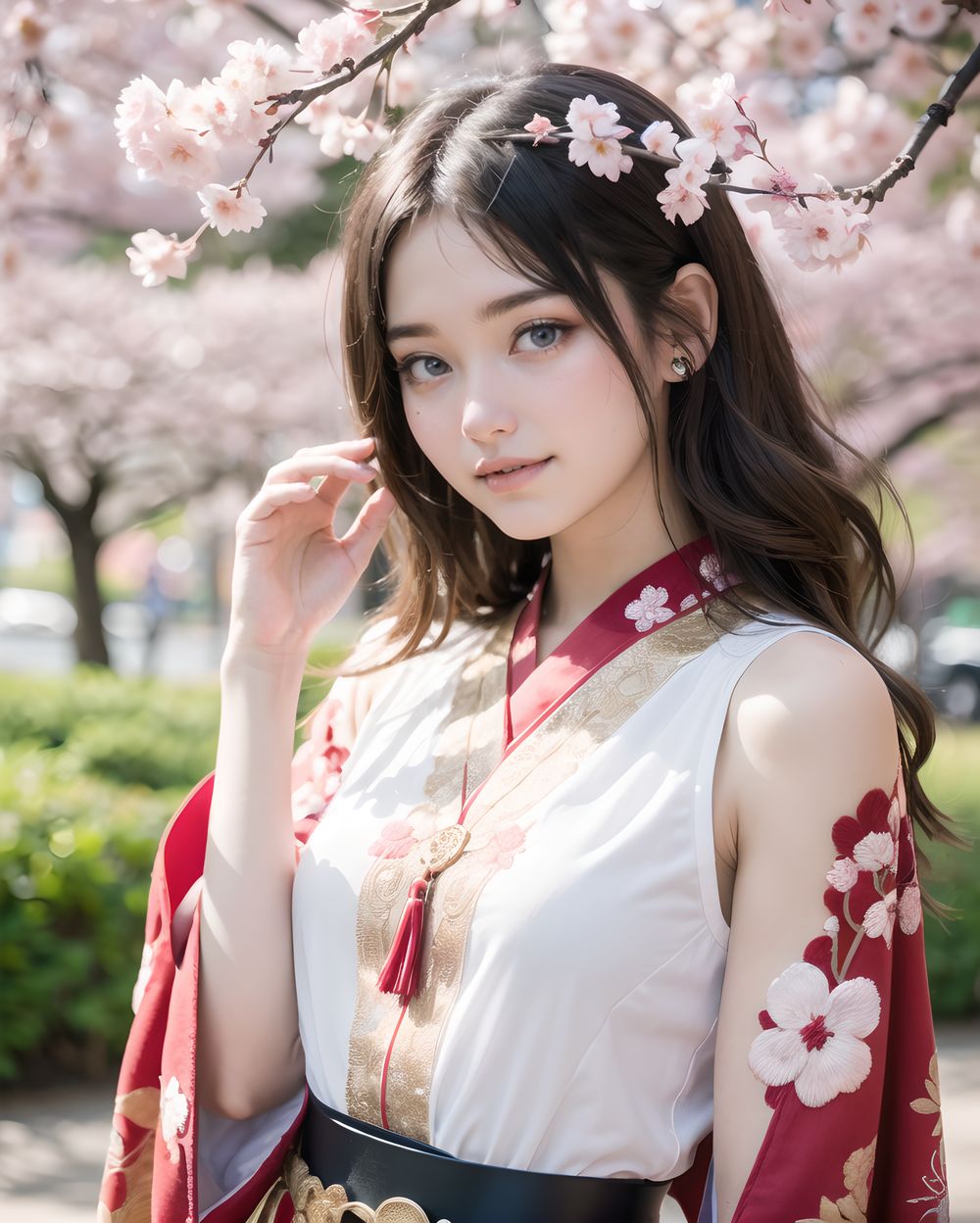 ?Beautiful detailed background?
((Socotra Yemen Cultural Tapestry Backgrounds, ,):1.6),
?Beautiful costumes that flatter the girl?
((Crimson red kimono-style dress with gold cherry blossom embroidery, paired with a wide black obi belt,):1.9),
?A pose that radiates her inner charm?
((Back against wall, crotch close-up, thighs spread,)),
(elegant lolita fashion dress:1.6), (delicate lace blouse:1.4), (floral pastel skirt:1.4), (frilly pastel outfit:1.5),
?????????
innocent charm, cute pose, girlish elegance, pastel tones, soft frills,
((?
A 10-year-old magical girl. She has an innocent face like a child, and exudes charm and a mysterious atmosphere. Her pastel pink hair is tied up in a ponytail and gently sways. She is wearing a pure white blouse with elaborate lace decorations on the collar and cuffs, and a soft pink pleated skirt with delicate floral embroidery at the hem.
The witch's hat, with its large dark blue exterior, has a wide brim and a bold design with elegant floral embroidery and a ribbon, and the interior is beautifully colored pink.
On her shoulders is an elegant short cape in deep blue with intricate gold embroidery.
In her small hands she holds a minimalist magic wand that emits a faint sparkle of crystals from its tip. Her white stockings, edged with delicate lace, and her black shoes with their small bows are adorable.
Her expression is full of radiance, a mixture of charming gentleness and childlike joy. Her eyes are full of curiosity and wonder. She stands in an environment bathed in soft light, surrounded by a magical atmosphere with a faint shimmer. It is both enchanting and peaceful.
):1.3),
oval delicate face, defined jawline, almond-shaped blue-gray eyes, light brown wavy hair, high nose bridge, shy gentle smile,
long oval face, sharp jawline, slightly serious look, almond green-gray eyes, braided chestnut hair with ribbons, dignified aura,
soft oval Slavic face, large watery blue-gray eyes, light brown slightly curly hair, slender nose, calm and innocent expression,
delicate oval face, subtle blush, piercing blue eyes, chestnut brown hair in natural waves, graceful shy smile,
refined face with high cheekbones, almond-shaped gray-blue eyes, dark blonde wavy hair, subtle elegant smile,
Firm large breasts with lifted shape, Slim waist with toned abdomen, Long slender legs with graceful lines, Voluptuous glamorous figure with adult allure,
((Large soft breasts with natural bounce, Slightly narrow waist with a clear curve, Thighs moderately fleshy with slender calves, Delicate youthful body emphasizing innocence, Cute charm with chest standing out,)),
(masterpiece:1.5),(best quality:1.5),(super quality:1.5),(ultra detailed:1.5),(extremely detailed skin:1.5),high-resolution,Raw Photo,4k,8k,
childy face, (17yo:1.5),
close-up shot, Low angles, taken to show her in the lead role,
turn to look at us and make eye contact with us,
A captivating look,
Photogenic,
Attractive appearance,
Innocence,
Flirtatious expression,
Lolita taste,
Pure and innocent girl,
Fresh pose,
bright midday light with clear shadows