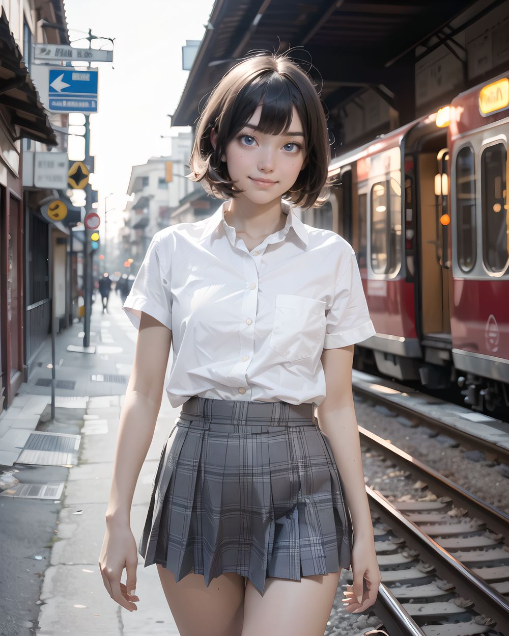 ?RUNA?

**Clothing and Naked Style**
(((White shirt, no bra:2, small  breasts fully exposed and clearly visible , smooth, lustrous, supple skin: 1.7))),

**Hentai and Perverted Elements**
(((((no bra:1.6))))), 
Semi-naked with clothes partially removed, bra askew exposing breasts, panties removed.
Poses include facing forward with closed labia exposed.
A flushed, bashful expression paired with sensual, glamorous poses.


**KAWAII**
(cute KAWAII girl with a perfect style, very detailed facial texture:1.3), (idol face:1.5), fine particles, (kawaii face:1.6), kind eyes,young face, childish,
(blushing smile expression:1.4),looking at me,beautiful skin, intricate details,artistic realism,(deep, dark eye colour),

**loli**
((Illegal photo shoots of lolicon girl, Short, Young-faced, an immature face and Small breasts, Illegal pornographic photos of girl, Underground erotic gravure photo:1.8)), 




(
ordered to  lifts her skirt to show her panties:1.9)
 and 
(clearly show her labia majora, labia minora, clitoris, and vagina,),

((A girl walks down a sunlit street in her uniform. Her skirt flutters lightly with the breeze. She holds a hand near the hem, almost out of habit. Her expression is calm, maybe even indifferent. Warm light, long shadows, a sense of routine,
undercut,copper hair,ice blue eyes,medium breasts,casual wear,envious,teen,Lying down,three quarter view,drooling):1.5) ,
((Standing on the ground with a skirt lifted, showing panties.):1.9),
tube dress 

((A strong gust lifts her skirt completely. She reacts smoothly, pressing it down with one hand while glancing sideways. A bold glimpse of her underwear is visible. No shock on her face?only faint acknowledgment. Composed, practiced elegance in the chaos.
):1.8),

A low-angle side view focused between the girl's legs as her skirt lifts slightly. Her panties are partially visible, and she tries to cover them with one hand. The camera is nearly ground-level, adding tension and intimacy to the scene.


(Flipping hair back with a skirt accidentally lifting, showing panties:1.8),
shaping panties,lace panties,Moss,
She looks away, her hands resting lightly on her skirt now. Her expression is thoughtful, cheeks still warm. The wind has calmed, but her heart hasn?t. Soft frontal lighting, slightly blurred background.



(masterpiece, best quality, ultra-detailed, 8k, cinematic lighting, realistic textures),  
Japanese train station background, warm tones,  

The yellow train has just departed, warm air still trembling on the platform, sunlight gleams on the tracks, the girl stands alone in silence, faint echo of engine fading, summer melancholy atmosphere,   


(backlight, golden sunlight, cinematic shadow play, warm glow, photorealistic skin texture, full-body composition)




(frontal view:1.3), (close-up shot:1.2), (she leans forward cautiously:1.1)
Golden hour lighting bathes the destroyed city in warm light, casting dramatic shadows.
Collapsed wooden buildings, broken tile roofs, piles of rubble, and corroded high-rise structures surround her.

Zentangle textures, clear sky with scattered white clouds, a medieval fantasy mood in a ruined urban setting.
(post-apocalyptic:1.2), (medieval-style fantasy:1), (urban decay:1)

Character:
A 15-year-old girl, expressionless, head resting on her hands, cowboy shot.
Black hair with blunt bangs, bob cut, sharp ends (1.3), gray tsurime eyes (1.3), jitome.

She wears a school uniform:
(white collared shirt, tucked-in short sleeves, plain pattern:1), (red narrow ribbon:1.1)
(black and gray plaid pleated miniskirt:1.2), (white socks:1.2), loafers