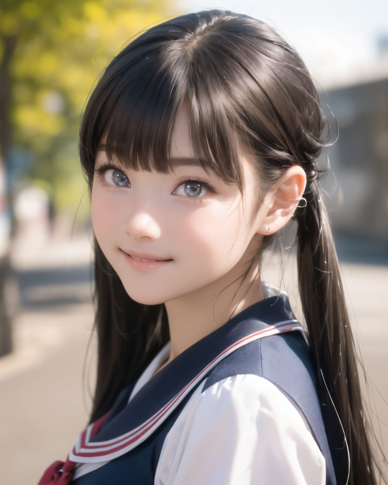 (masterpiece:1.3), (best quality:1.3),(photo-realistic:1.2),
(2 girls:1.8),(solo:-2.0),(cute girls:1.2),kawaii,idol face,(12 years old young girl:1.3),

BLAKE

Innocent pure and charming 16-year-old girl, 
Innocent, youthful expression, gentle smile, shy demeanour,

Embarrassed Idol smile,

dark deep Blue green eyes, shining with purity,
Silver hair, stylish short cut, delicate flow of hair, 





Facing the camera, making eye contact, embodying childlike wonder, 

Cowboy shot, 
Soft, natural posture, youthful, graceful shot, 


flirtatious eyes expression,, an ideal blend of innocence and enchantment, 
Embodies the popular kawaii girl,
Elements of Lolita fashion, fresh and pure poses, exuding natural charm, 


The low angle emphasises her kawaii and highlights the fine textures of her hair and clothes, 
Natural light casts soft shadows and highlights the contours of her youthful face, 


Bringing her into sharp focus,
Shallow depth of field with the *50mm F/1.2 lens for beautiful depth blur with her face in focus, 
High resolution, detailed graphics, 
vivid colors, professional quality,


Ultra-high resolution, capturing every detail from individual strands of hair to the intricate fabrics of her costume,
Professional-grade clarity and contrast bring the vibrant colours to life,


(EasyNegativeV2:-1.5), (worst quality, low quality:-1.2),
(moles:-1.1),(spot on the skin:-1.2),(freckles:-1.3)
 (bad-hands-5:-1.2), (negative_hand-neg:-1.1), 

BLAKE

(Each girl has the same appearance:-1.5),
(All the girls look the same,Same hair color,Same hairstyle,They look alike,They look exactly the same:-1.2),

light pink eyes,beautiful detailed eyes,
(baby face:1.4),
(smile:1.4),blush,(soft and smooth skin:1.2),(oily skin:1.2),
(medium breasts:1.2),

(bangs cut: 1.6), curly hair straight hair, front, pigtails: 1.4,
beautiful hair,

(School uniform:1.2),sailor suit,
cyberpunk world view, city naight,

(upper body:1.2),

concept art,
texture,Exquisite and beautiful backgrounds,
absolutely resolution, ultra detaile,intricate,
(8k:1.3),CG, unity , 2k wallpaper,absurdres,