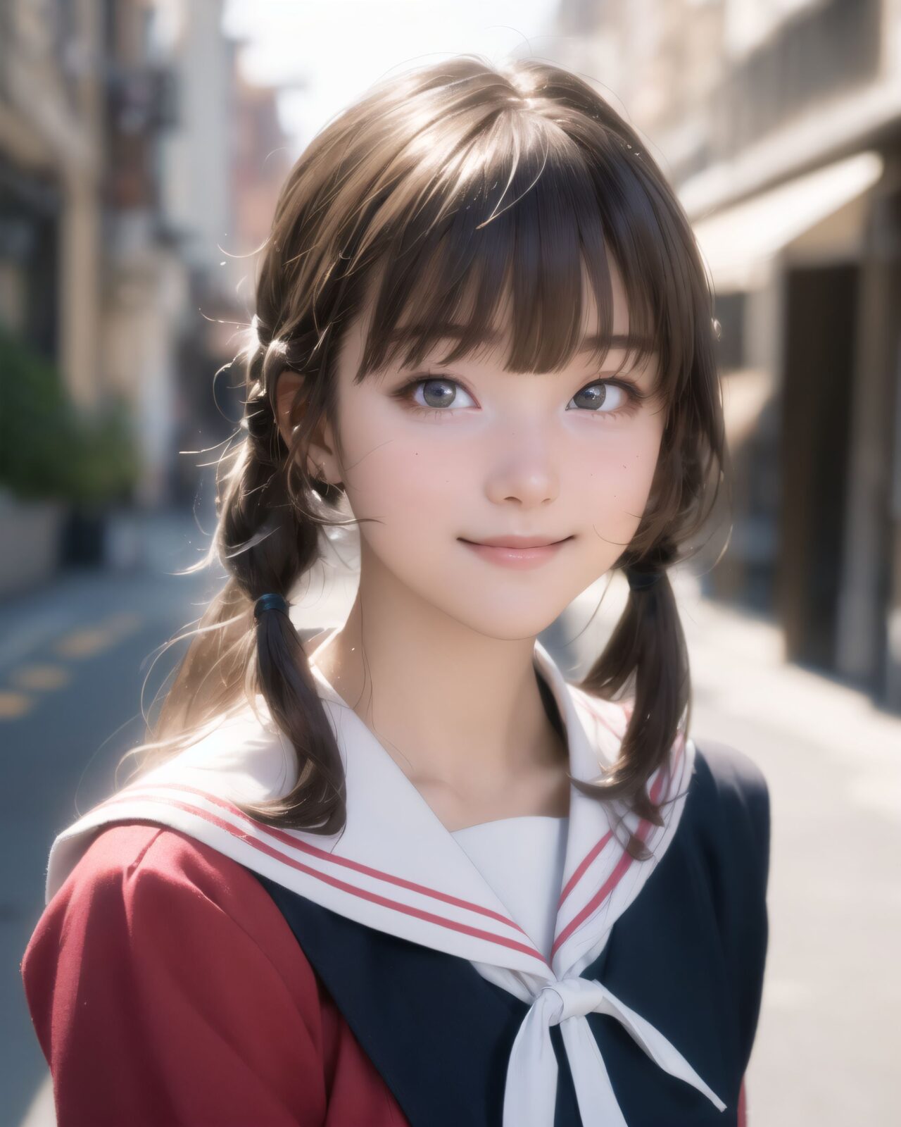 (masterpiece:1.3), (best quality:1.3),(photo-realistic:1.2),
(2 girls:1.8),(solo:-2.0),(cute girls:1.2),kawaii,idol face,(12 years old young girl:1.3),

BLAKE

Innocent pure and charming 16-year-old girl, 
Innocent, youthful expression, gentle smile, shy demeanour,

Embarrassed Idol smile,

dark deep Blue green eyes, shining with purity,
Silver hair, stylish short cut, delicate flow of hair, 





Facing the camera, making eye contact, embodying childlike wonder, 

Cowboy shot, 
Soft, natural posture, youthful, graceful shot, 


flirtatious eyes expression,, an ideal blend of innocence and enchantment, 
Embodies the popular kawaii girl,
Elements of Lolita fashion, fresh and pure poses, exuding natural charm, 


The low angle emphasises her kawaii and highlights the fine textures of her hair and clothes, 
Natural light casts soft shadows and highlights the contours of her youthful face, 


Bringing her into sharp focus,
Shallow depth of field with the *50mm F/1.2 lens for beautiful depth blur with her face in focus, 
High resolution, detailed graphics, 
vivid colors, professional quality,


Ultra-high resolution, capturing every detail from individual strands of hair to the intricate fabrics of her costume,
Professional-grade clarity and contrast bring the vibrant colours to life,


(EasyNegativeV2:-1.5), (worst quality, low quality:-1.2),
(moles:-1.1),(spot on the skin:-1.2),(freckles:-1.3)
 (bad-hands-5:-1.2), (negative_hand-neg:-1.1), 

BLAKE

(Each girl has the same appearance:-1.5),
(All the girls look the same,Same hair color,Same hairstyle,They look alike,They look exactly the same:-1.2),

light pink eyes,beautiful detailed eyes,
(baby face:1.4),
(smile:1.4),blush,(soft and smooth skin:1.2),(oily skin:1.2),
(medium breasts:1.2),

(bangs cut: 1.6), curly hair straight hair, front, pigtails: 1.4,
beautiful hair,

(School uniform:1.2),sailor suit,
cyberpunk world view, city naight,

(upper body:1.2),

concept art,
texture,Exquisite and beautiful backgrounds,
absolutely resolution, ultra detaile,intricate,
(8k:1.3),CG, unity , 2k wallpaper,absurdres,