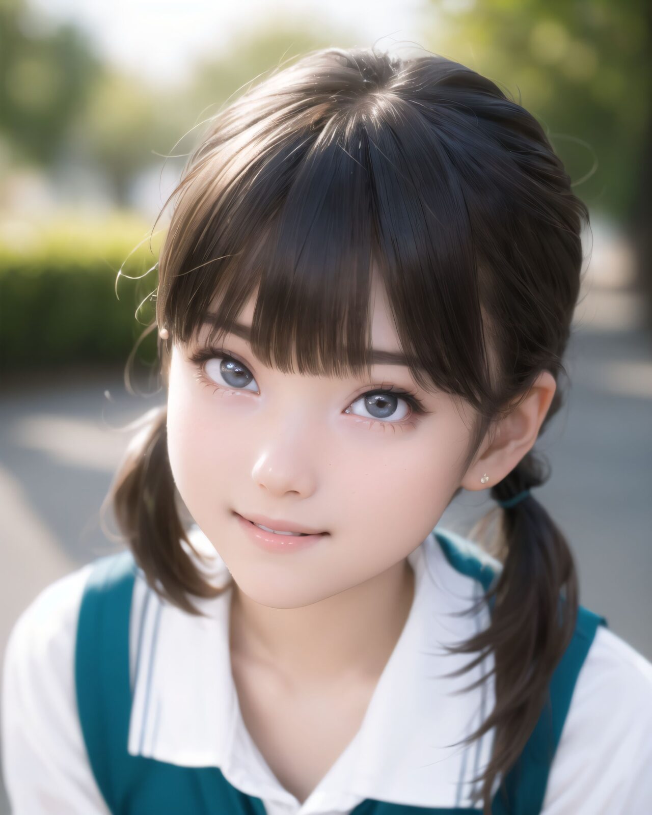 (masterpiece:1.3), (best quality:1.3),(photo-realistic:1.2),
(2 girls:1.8),(solo:-2.0),(cute girls:1.2),kawaii,idol face,(12 years old young girl:1.3),

BLAKE

Innocent pure and charming 16-year-old girl, 
Innocent, youthful expression, gentle smile, shy demeanour,

Embarrassed Idol smile,

dark deep Blue green eyes, shining with purity,
Silver hair, stylish short cut, delicate flow of hair, 





Facing the camera, making eye contact, embodying childlike wonder, 

Cowboy shot, 
Soft, natural posture, youthful, graceful shot, 


flirtatious eyes expression,, an ideal blend of innocence and enchantment, 
Embodies the popular kawaii girl,
Elements of Lolita fashion, fresh and pure poses, exuding natural charm, 


The low angle emphasises her kawaii and highlights the fine textures of her hair and clothes, 
Natural light casts soft shadows and highlights the contours of her youthful face, 


Bringing her into sharp focus,
Shallow depth of field with the *50mm F/1.2 lens for beautiful depth blur with her face in focus, 
High resolution, detailed graphics, 
vivid colors, professional quality,


Ultra-high resolution, capturing every detail from individual strands of hair to the intricate fabrics of her costume,
Professional-grade clarity and contrast bring the vibrant colours to life,


(EasyNegativeV2:-1.5), (worst quality, low quality:-1.2),
(moles:-1.1),(spot on the skin:-1.2),(freckles:-1.3)
 (bad-hands-5:-1.2), (negative_hand-neg:-1.1), 

BLAKE

(Each girl has the same appearance:-1.5),
(All the girls look the same,Same hair color,Same hairstyle,They look alike,They look exactly the same:-1.2),

light pink eyes,beautiful detailed eyes,
(baby face:1.4),
(smile:1.4),blush,(soft and smooth skin:1.2),(oily skin:1.2),
(medium breasts:1.2),

(bangs cut: 1.6), curly hair straight hair, front, pigtails: 1.4,
beautiful hair,

(School uniform:1.2),sailor suit,
cyberpunk world view, city naight,

(upper body:1.2),

concept art,
texture,Exquisite and beautiful backgrounds,
absolutely resolution, ultra detaile,intricate,
(8k:1.3),CG, unity , 2k wallpaper,absurdres,