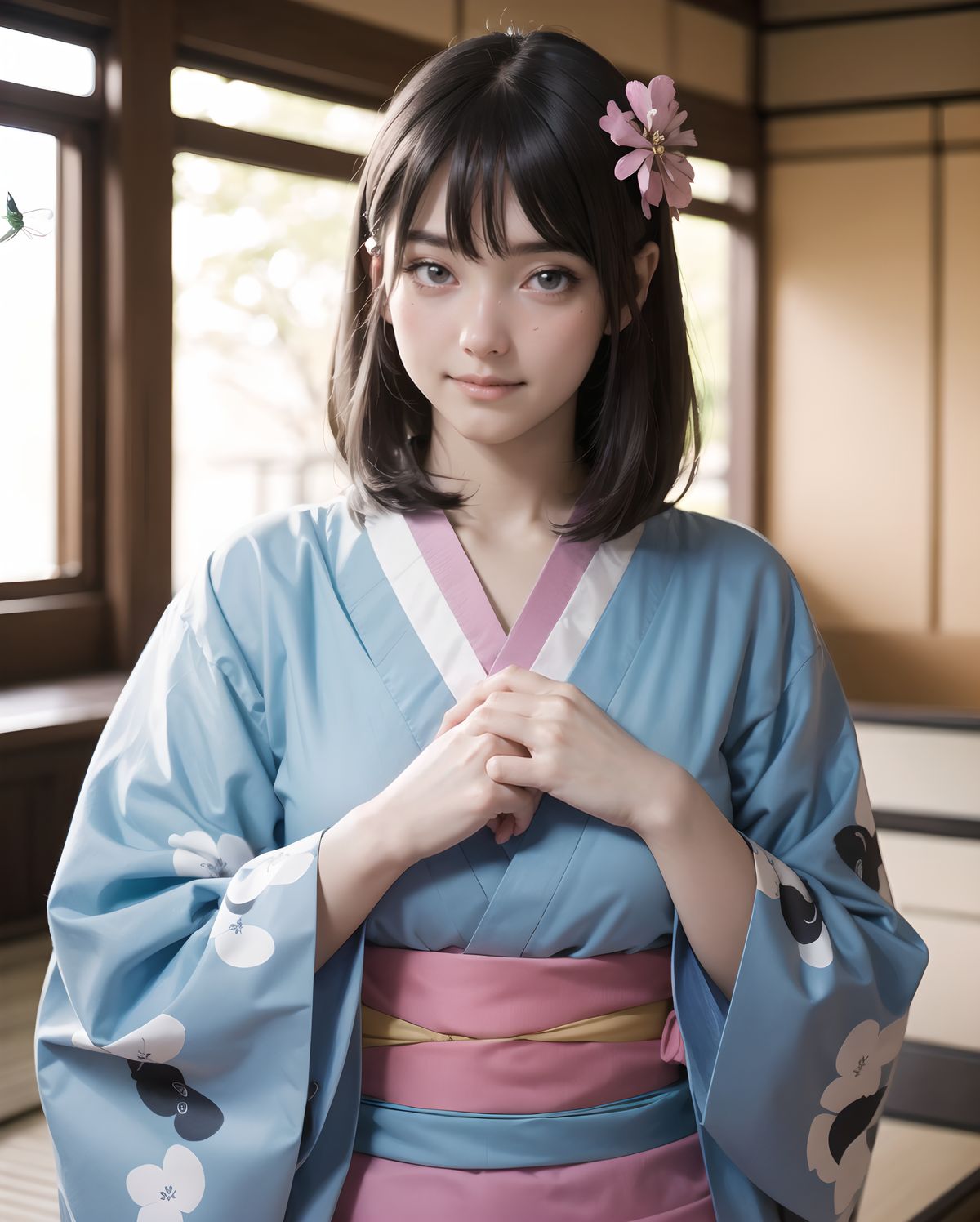 (A translucent beautiful attractive face and figure neat and clean pretty elementary school students young girl,18yo:1.6),(embarrassed smile:1.2),
(idol face:1.6),(beautiful medium breasts), She wears her hair in a youthful style and possesses a cute face, Though slightly embarrassed, (bridge of the nose, high nose:1.2),
(4k, ultra high res, best quality, masterpiece:1.2), (photo realistic:1.4), (studio lighting),exceptionally detailed RAW color photo, professional-grade photograph,
(Photos for infantile tastes:1.6),
(Young girl standing, relaxing, sexy pose with knees open, childish body: 1.5),
**
(
1girl,
(kimono:1.7), new year, kanzashi, wide sleeves, short hair with long locks, pink kimono, smile, red flower, plum blossoms, cherry blossoms, bamboo, pink flower, long sleeves, furisode, year of the dragon, hair ornament, japanese clothes, falling petals, falling leaves, black eyes, hand up, branch, hair flower, open mouth, sakuramon, hand fan, holding, floral print, looking at viewer, happy new year, holding fan, fur trim, chrysanthemum, black hair, chinese zodiac, flower, petals, parted bangs, bird, dragonfly, standing, leaf
:1.9),
**
BLAKE
(A 16-year-old fairy girl with an innocent subtle sunlight filtering through sheer curtains. A gentle, serene expression on her face, creating a homely, comforting atmosphere),
her innocent expression, gentle smile, shyness,
shy idol-like smile,
dark, deep blue-green eyes that radiate a pure brilliance,
silver hair, stylish short haircut, delicate hair flow,
a look into the camera, a look that meets the eye, embodying the wonder of a child,
close-up shots,
soft, natural poses, youthful and elegant shots,
a mischievous look, an ideal fusion of innocence and charm,
embodying the popular kawaii girl,
elements of Lolita fashion, fresh and pure poses, exuding natural charm,
emphasizing her cuteness from a low angle and bringing out the delicate texture of her hair and clothes.
Soft natural light casts a soft shadow, bringing out the contours of her youthful face.
making her stand out clearly.
The shallow depth of field of the 50mm f/1.2 lens creates beautiful depth of field blur with her face in focus.
High resolution, detailed graphics,
vibrant colors, professional quality,
ultra-high resolution, every detail is reproduced clearly, from the individual strands of hair to the intricate weave of the costume.
The vivid contrast of the professional-quality image brings the vivid colors to life.
BLAKE
A high detail illustration of a young Japanese girl with a **shy yet curious expression**.
Her expression should convey a sense of hesitant curiosity, as if she is trying to understand her own emotions of nervousness and excitement. Her cheeks should be flushed lightly, and her eyes should have a gentle sparkle, hinting at both her hesitation and her playful desire to show herself.
She wears a revealing summer dress with **lace details** that peek out, adding an element of innocent allure. Her hands should be placed near her neckline, **gently pulling the fabric aside as if to reveal more of her chest**, but with a sense of hesitation that conveys her mixed feelings. Her pose should be slightly twisted, suggesting vulnerability while also giving a hint of confidence as if she is trying to overcome her shyness.
The focus should be on her **facial expressions?soft, sparkling eyes, flushed cheeks, and a tiny, nervous smile** that shows her internal conflict between wanting to be daring and feeling hesitant. Her posture should feel both reserved and exploratory, making it appear that she is testing her own boundaries.
The illustration should be rendered in a **2.5D anime-inspired art style**, with bright and vibrant colors. The emphasis should be on capturing the moment of emotional conflict, balancing innocence with a daring, yet unsure charm. The setting should be simple, allowing the focus to remain on her actions and expressions, and ensuring that the sense of charm and playfulness is at the forefront.
BLAKE
A high detail illustration of a young Japanese girl with a shy yet funy expression, She should look as if she is caught in an emotional mix of nervousness and excitement, her cheeks flushed deeply, and her eyes wide with a hint of tears welling up, reflecting her vulnerability and hesitation. reflecting her playful desire to show herself, but now with an added layer of innocence and reluctance.
She has long black hair that falls past her shoulders and wears a slightly revealing summer dress. Her hands should be positioned near her chest, as if holding her dress up to cover herself, creating a sense of both self-consciousness and wanting to reveal. She should also be lifting the hem of her dress just enough , adding to the tension between innocence and boldness. Her body language should emphasize a mix of defensiveness and thrill, similar to someone caught between wanting to hide and wanting to be seen.
The illustration should focus on her **facial expressions?wide eyes with tears, flushed cheeks, and a slightly trembling, unsure smile**, capturing the tension between her desires and her hesitation. The anime-inspired art style should use bright, vibrant tones, bringing out her emotional conflict while keeping the overall atmosphere charming and a bit playful.