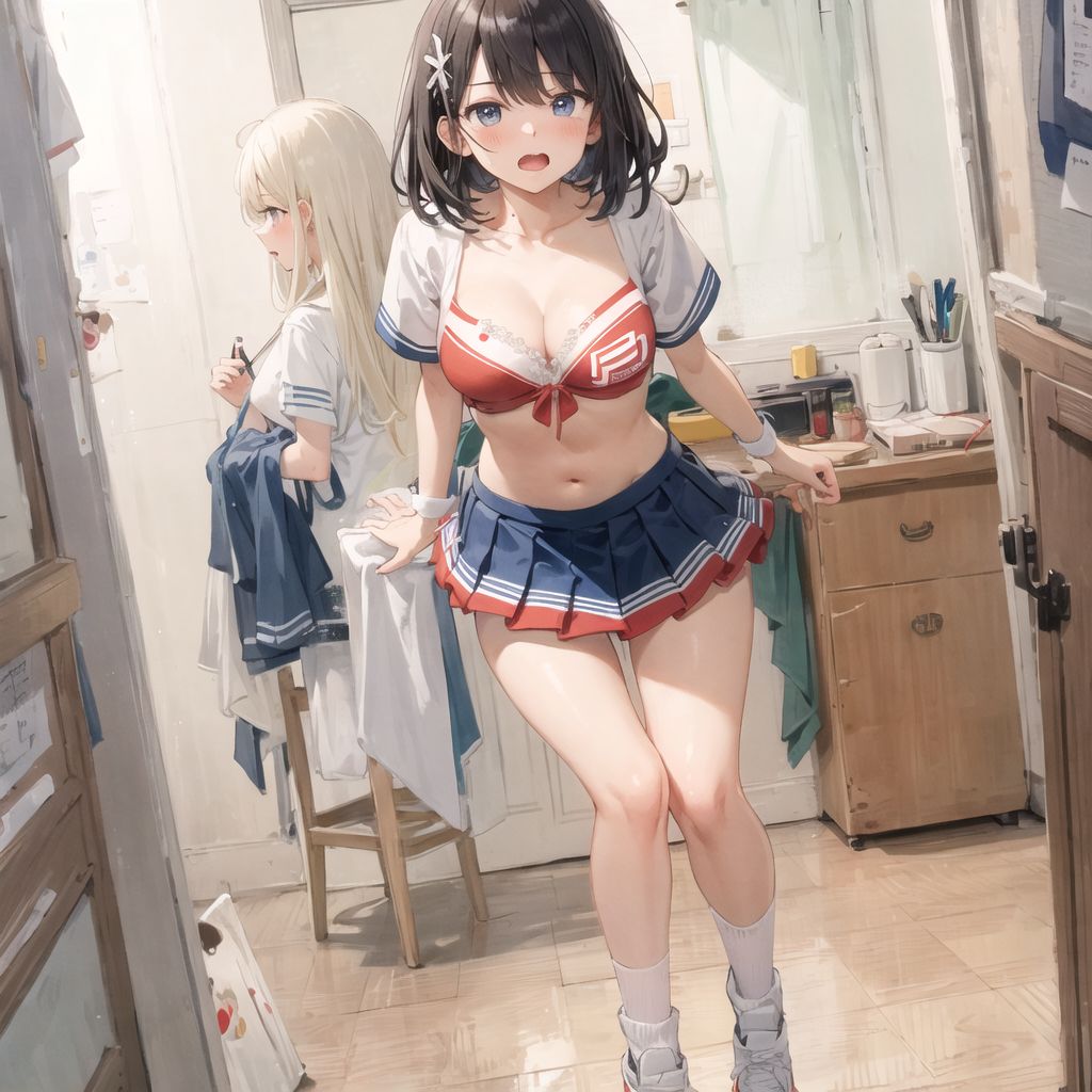 Cheerleader Outfit bokujust_V10b 20231110